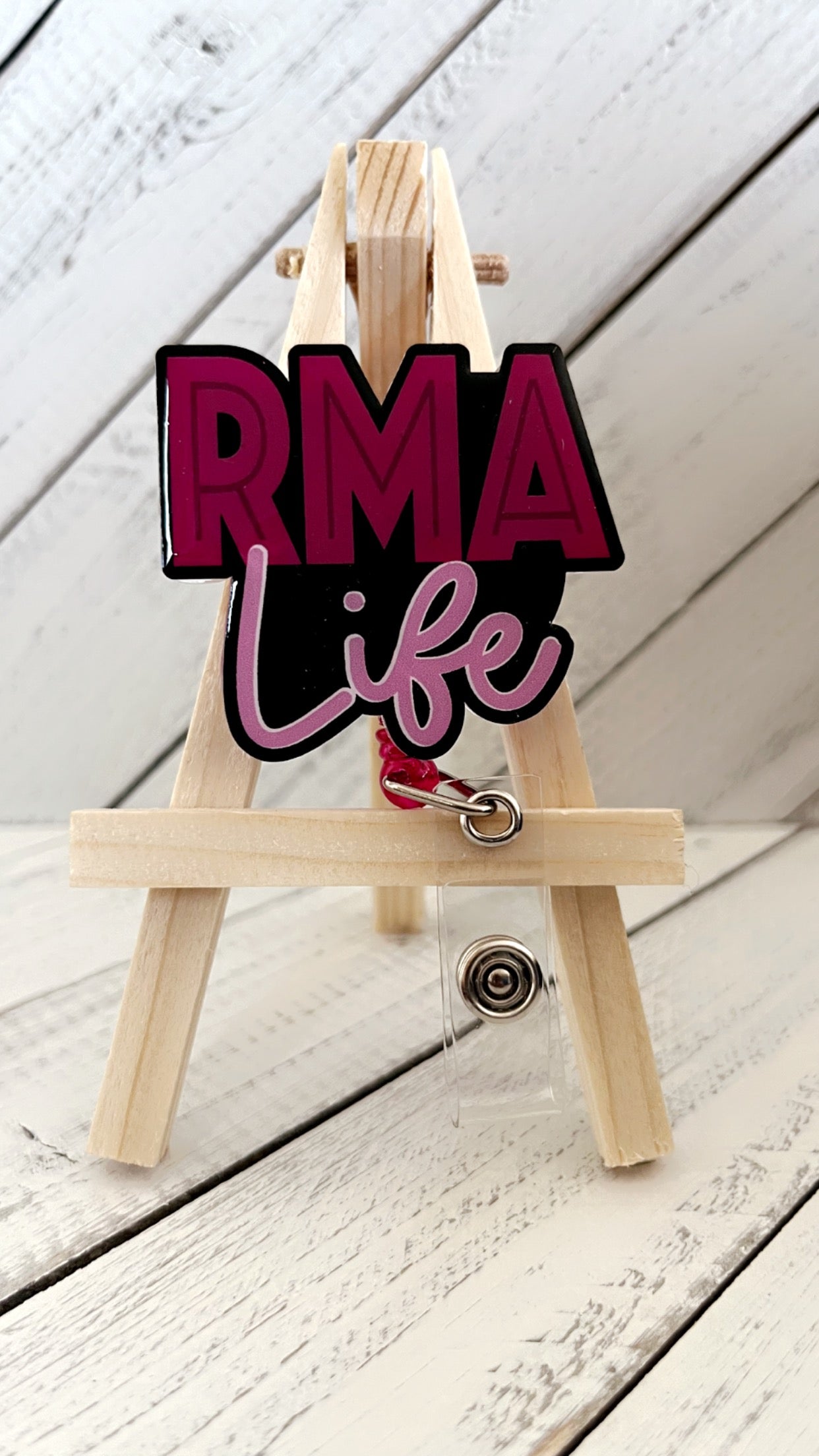 RMA Life Badge Reel