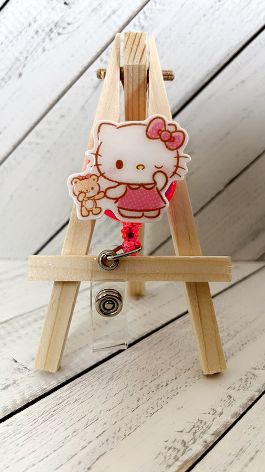 Hello Kitty Badge Reel