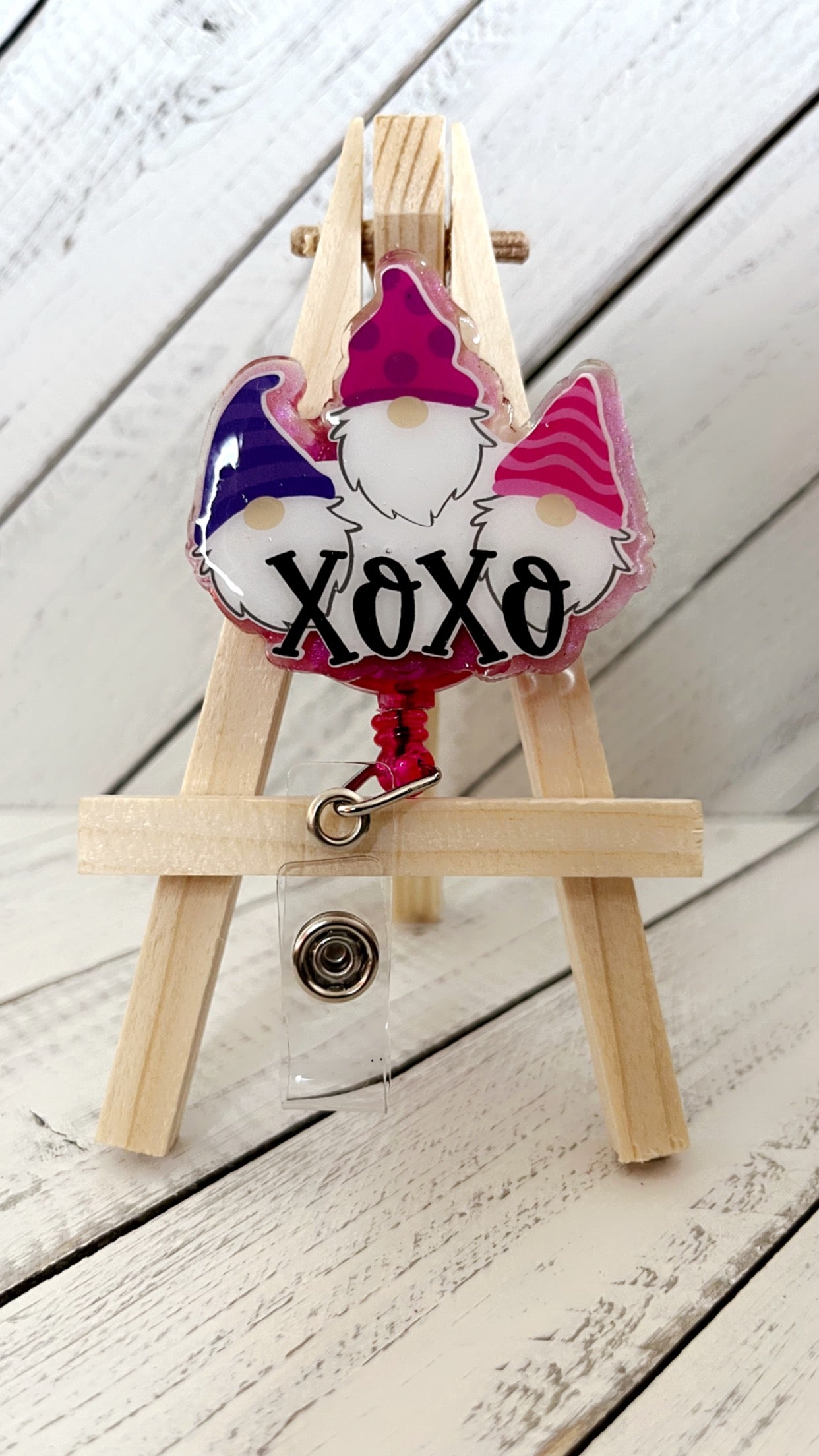 XOXO Gnomes Badge Reel