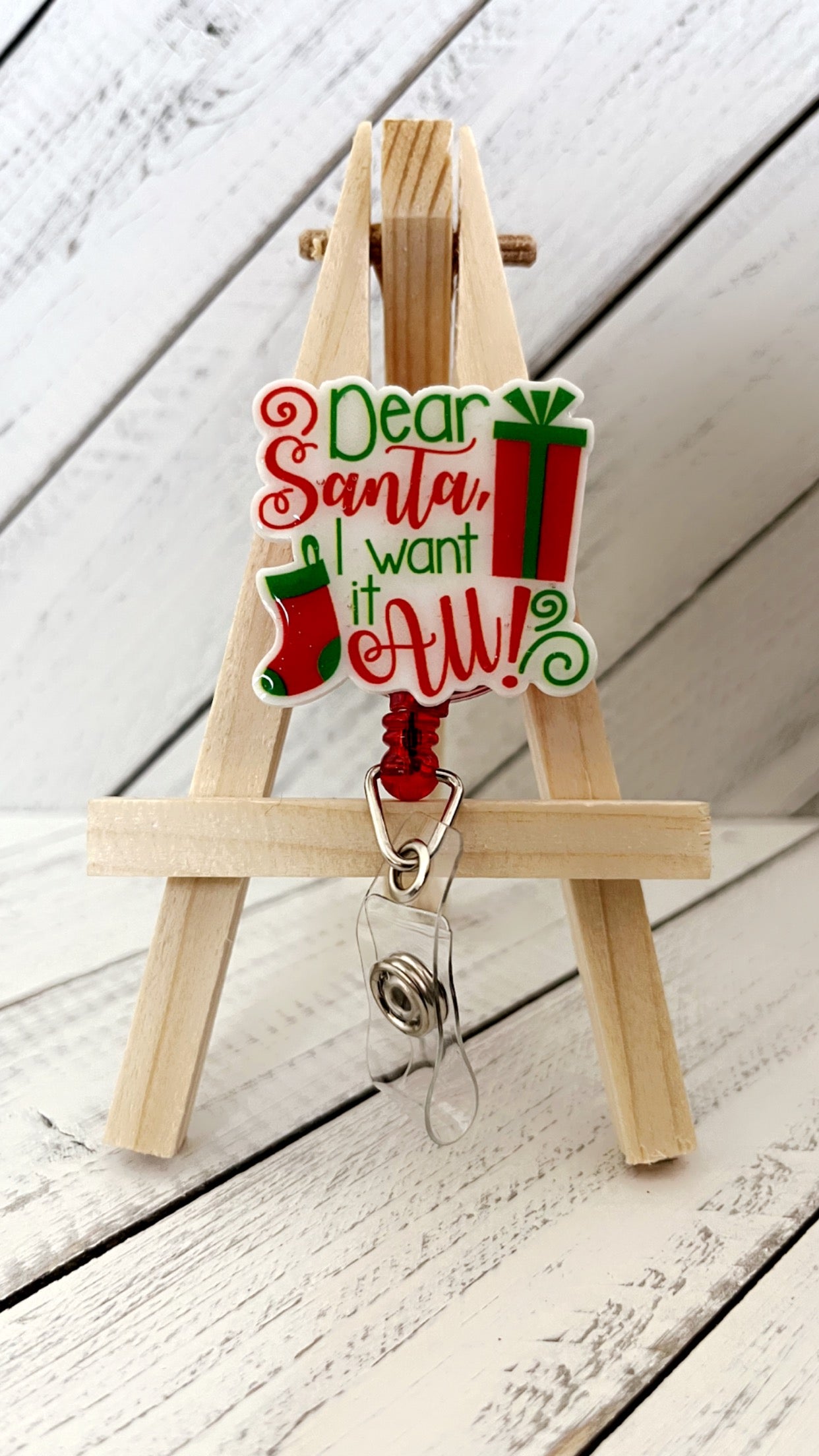 Dear Santa Badge Reel